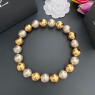 Saint Laurent YSL outlet bracelet 金色圓珠 手鍊