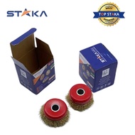 STAKA MAX rust bowl (2C/H,120C/T)- KA-4619 Rust removal bowl, Staka rust removal brush, metal rust r