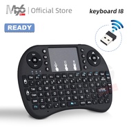 M96 Mini Keyboard I8 Tv Box/Proyektor Wireless Papan Ketik Telapak Tangan