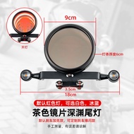 ไฟส่องสว่างสำหรับปรับแต่งรถจักรยานยนต์แบบ Vintage Abyss สำหรับ River 400/700/450S ไฟหน้าและไฟเลี้ยวแ