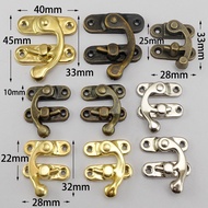 Buckle Horn Lock Buckle Lock Wooden Box Lock Head Luggage Buckle Luggage Lock Buckle Bag Accessories