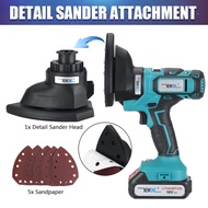 5 IN 1 Multi Electric Tool Electric Drill Reciprocating Saw Oscillating Tool Jig Saw Sander Replaceable Head For Battery