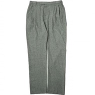 mando 20AW 日本製造PE粗花呢褶襉燈籠褲，聚酯粗花呢，雙褶燈籠褲，20398-005，灰色，褲子 [近全新] [二手] [mando]