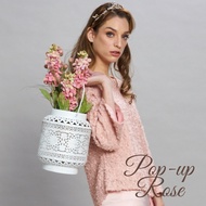 Loveaisyah  Kedah pop-up Rose Dusty Pink Modern Baju Kurung Hari Raya