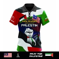 PALESTINE X MALAYSIA We Are Palestine Free Palestine Full Sublimation Jersey Summer New  Design 3D P