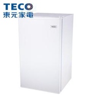 TECO 東元 99公升 單門 小冰箱 R1091W 能源效率一級 $5800