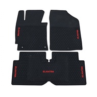 Premium Rubber floor mat for Hyundai Elantra 2016-2021 cars