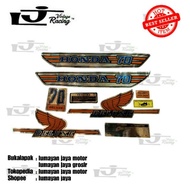 HONDA Striping c70 sticker c70 strip c70 sticker c70 colorHONDA ORANGE