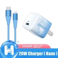 Anker 511 USB C Charger Anker 20W Charger ( Nano ) PIQ 3.0 Durable Compact Fast Charger