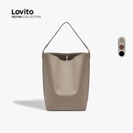 (Refine by Lovito) Women Casual Large Capacity Top Handle Office Tote Bag LR25E004