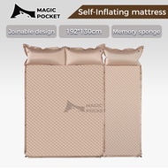 camping Self-Inflating Mattress tilam angin Ultra -thick Memory Foam Single/Double waterproof Pad Ca