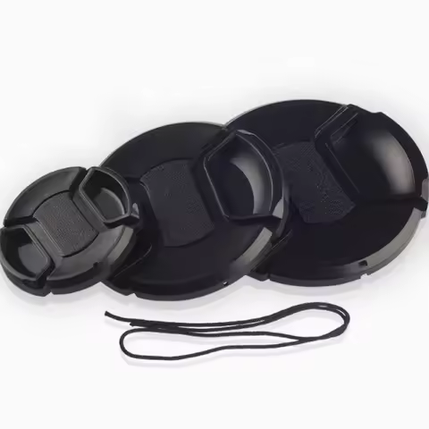 For SONY SLT-A77 A850 A7S2 A7R A450 A290 A57 A65 Camera Lens Cap Protective Cover Center Pinch Snap-