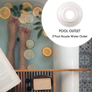 5Pcs/Set Swimming Pool Pool Nozzle Nozzle Spout Eyeball Fitting Spa Return Jet Fitting 1.5 Inch Wate