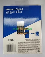WD/西部數據SN550 1T 2T 500G NVME M.2 PCIE3.0 2280固態SSD藍盤