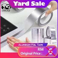 Yard - 10M Aluminium Foil Tape Aluminium Tape Strong Adhesive High Temperature Resistant Adhesive Du