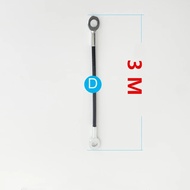 【Upgrade Your Style】 1m/2m/3m/4m/5m/6m Gym Wire Rope Heavy Steel Wirerope For Home Cable Machine Thi