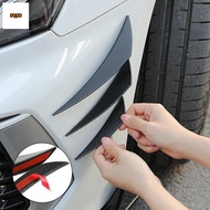 Universal Front Bumper Lip Splitter - 6pcs Car Body Spoiler Canards for Tuning