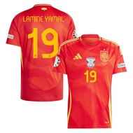 Spain 2024 Home Shirt - EURO 2024 Final Fullset