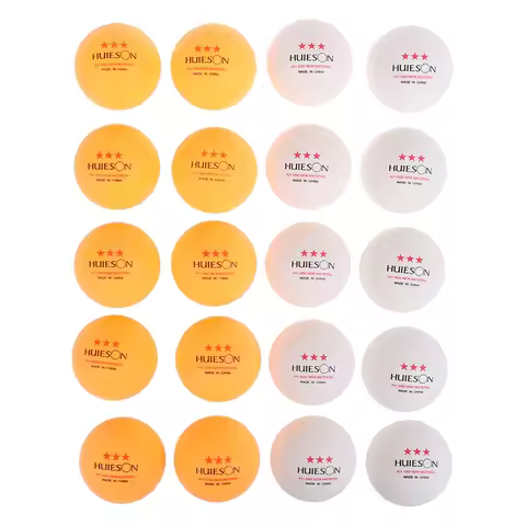10pcs Table Tennis Ball 40+mm Diameter 2.8g 3 Star ABS Plastic Ping Pong Balls