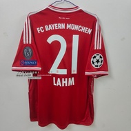 1314 Bayern Home 21 Ram Jersey Retro Short sleeved Sweat absorbent Breathable Men s and Women s Foot