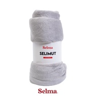 Selma 140X200 Cm Levi's Blanket - Grey Plain Blanket Body Warming Cloth Bed Accessories Bedroom Acce