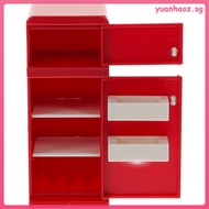 yuanhaoz  Mini Bedroom Accessories Toy Miniature Freezer Miniatures Things House Fridge