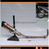 Exhaust AHM M3 PNP Ex5/Lagenda/Kriss/Srl115/wave 100 110/Dash 110 125/Bonus Sym/Lc135/Y15zr