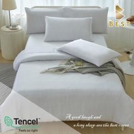 【BEST貝思特】天絲涼被 床包枕套組 涼被床包組  希爾  單人 雙人 加大  TENCEL 床單 涼被 涼感