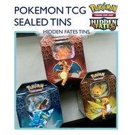 Pokemon TCG Sealed Product - Hidden Fates Tins - Charizard Raichu Gyarados Tin