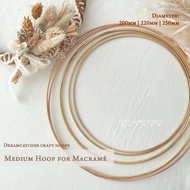Medium Hoop for Macramé | Dreamcatcher Craft Hoops | Metal Hoops
