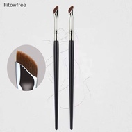 Fitow 1Pc Eyeliner Brush Edge Makeup Brush Liquid Eyeliner Brush Ultra Thin Fine Oblique Angle Flat 