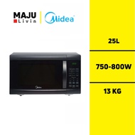 MIDEA 25L Microwave Oven - EM825AGS-BK