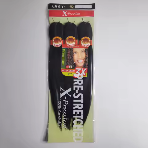 3 Pcs Bundle Deals Sensationnel Prestretched Braiding Hair,3x 52 In Kanekalon Flame Retardant Synthe