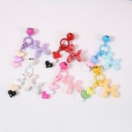 GANTUNGAN Cute Cartoon Love Dog Balloon Keychain - Cute DIY Car Bag Keychain - Keychain - DIY Keycha