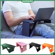 surpriseprice| Portable Laptop Stand Environmentally Friendly Laptop Stand Portable Adjustable Laptop Stand Space-saving Foldable Desk for Home Office Use Southeast Asian Buyers' C