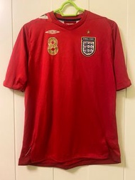 英格蘭🏴󠁧󠁢󠁥󠁮󠁧󠁿國家隊作客球衣(8號 林伯特)2006年世界盃