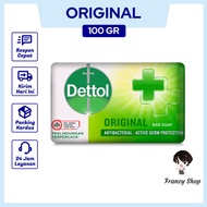 Sabun Mandi Batang Dettol Original Bar Soap Antibacterial Active Germ Protection 100 gr