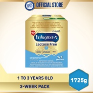 Enfagrow A+ Three Lactose Free Milk Powder for Children 1-3 Years Old w/ Lactose Intolerance 1.725kg