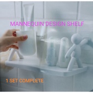 B.M.S casa mannequin design shelf 1 set