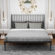 Trendy Elegant Iron Double Bed 1.8m