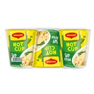 MAGGI Instant Noodle Hot Cup Kari Sup Ayam Tomyam Multipack 60G X 6