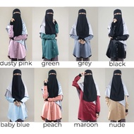 Muslimah Tunic Blouse | Blouse Labuh Plain Exclusive