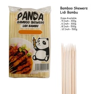 10”inch Bamboo Skewers / Bamboo Stick / Satay Stick / Satay Skewers / Lok Lok Stick / Lidi Satay/bam