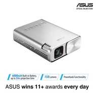 ASUS ZenBeam E1 Pocket LED Projector - 150 Lumens, Built-in 6000mAh Battery, Up to 5hr Projection