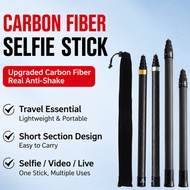 Insta360 X4 Carbon Fiber Selfie Stick 1.5M 3M Extendable Monopod Outdoor Selfie Stick for Action Cam