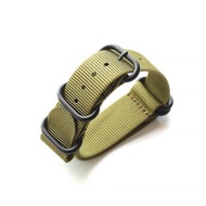 Mới lớp nylon màu xám watchbands 18mm 19mm 20mm 21mm 22mm 23mm 24mm 26mm Dây đeo Nato cho dây đeo dâ