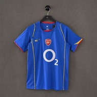 Retro 04-05 Arsenal away football short sleeved jersey