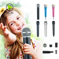 QIUJU Microphone Prop, Simulate Speech Karaoke Mics Toy, Practice Microphone Stage Costume Prop Prop