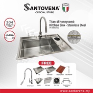 Santovena Titan-M Honeycomb Kitchen Sink
