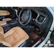 Volvo XC60 (2017 to Present) (2nd Generation) Basic Drips Carmats - Carpet - Car Mat - Floor Mat